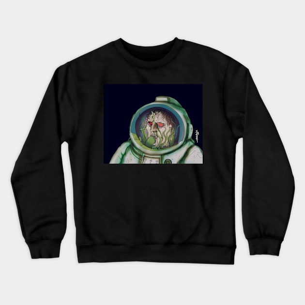 Infected Crewneck Sweatshirt by lucamendieta